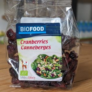 Canneberges 100g