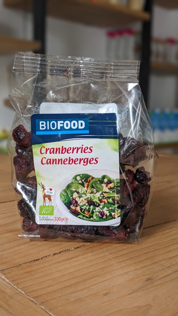 Canneberges 100g
